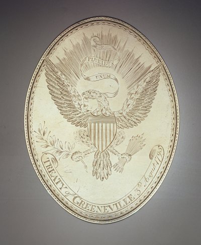 Medalla de Paz del Tratado de Greeneville, 1795 de American School